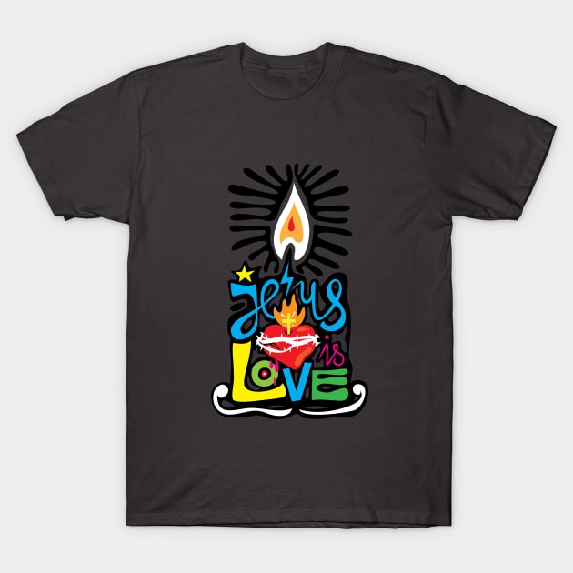 Candle Vignette T-Shirt by martinussumbaji